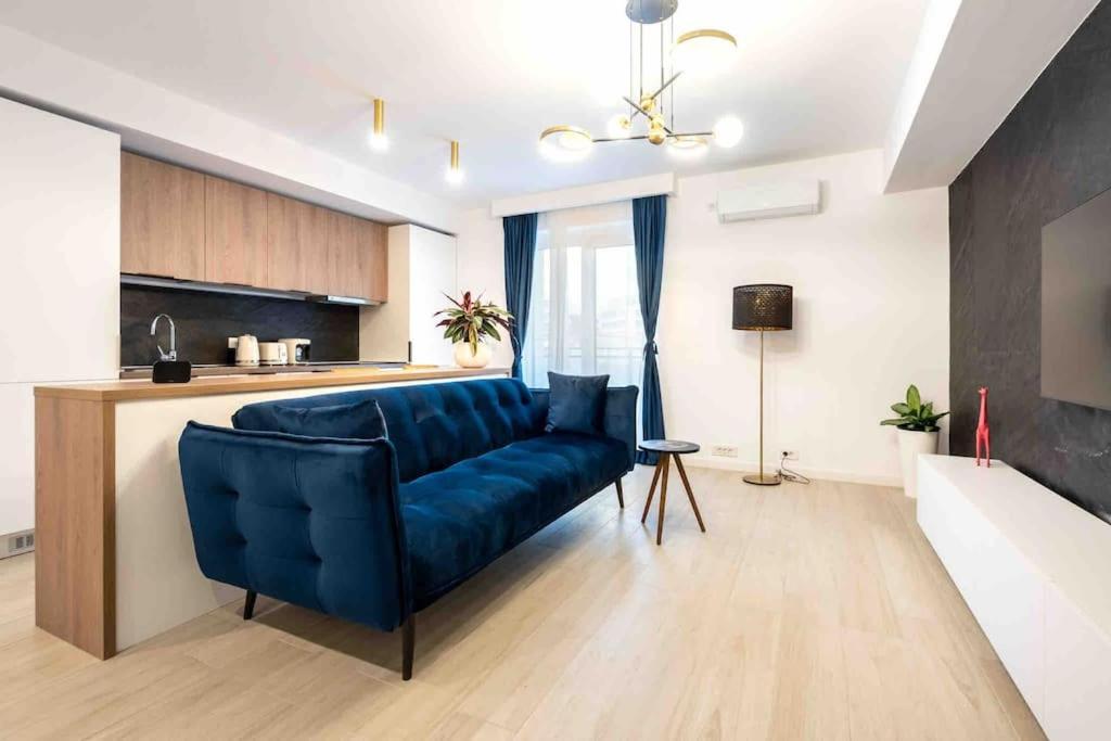 דירות בוקרשט Blue Velvet מראה חיצוני תמונה